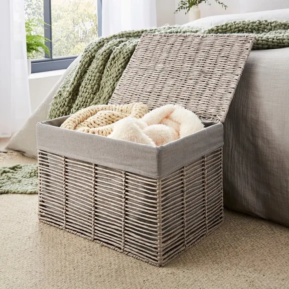 Purity Large Woven Storage Trunk 1