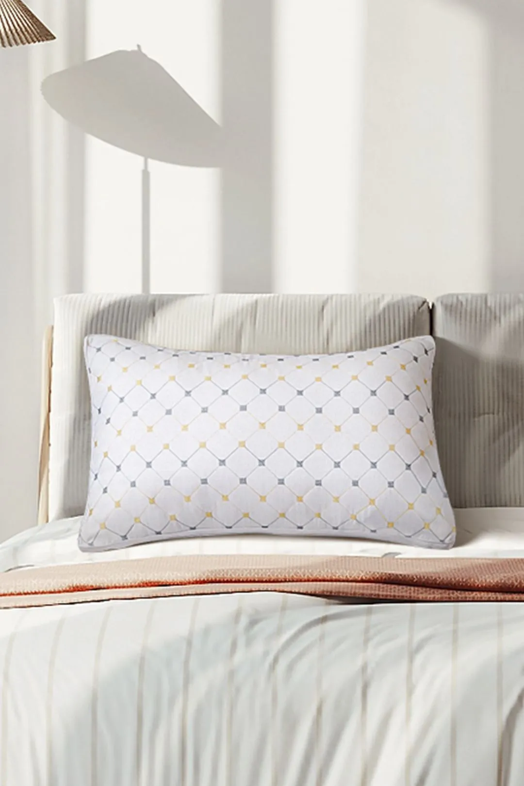 Living and Home Height Adjustable Comfortable Pillow Insert without Pillowcase in White