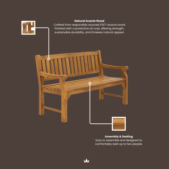 Sofia 2 Seater Bench 5