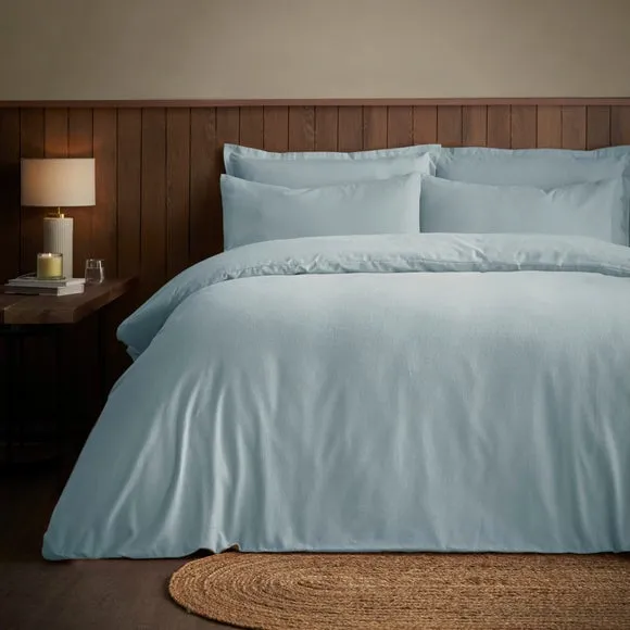 Soft & Cosy Luxury 100% Brushed Cotton Duvet Cover & Pillowcase Set 1