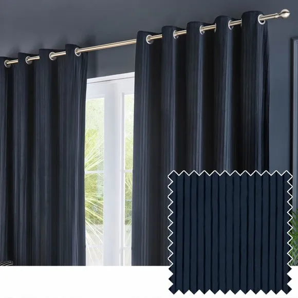 Paoletti Corinthian Eyelet Curtains 5