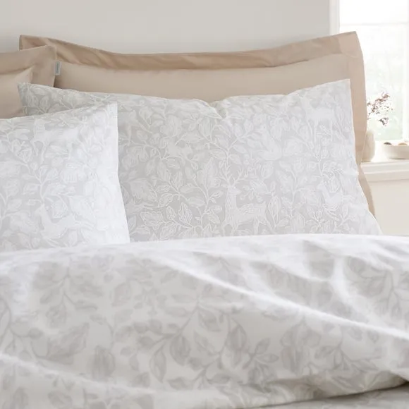 Bianca Woodland 200 Thread Count 100% Cotton Duvet Cover & Pillowcase Set 2
