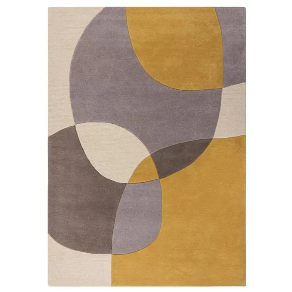 Glow Wool Modern Rug 5