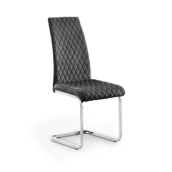 Calabria Set of 4 Dining Chairs, Velvet 4