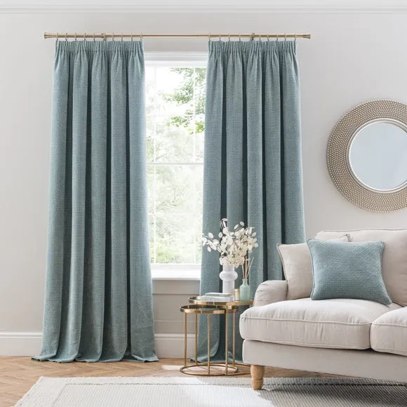 Alayna Chenille Pencil Pleat Curtains 2