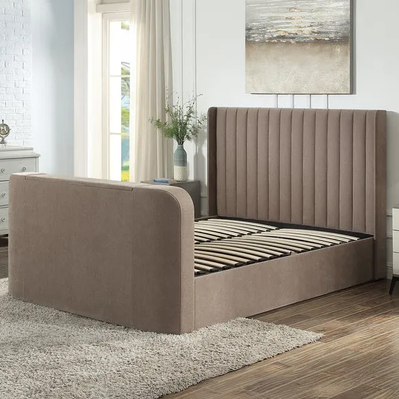 Kensington Side Lift Ottoman TV Bed 5