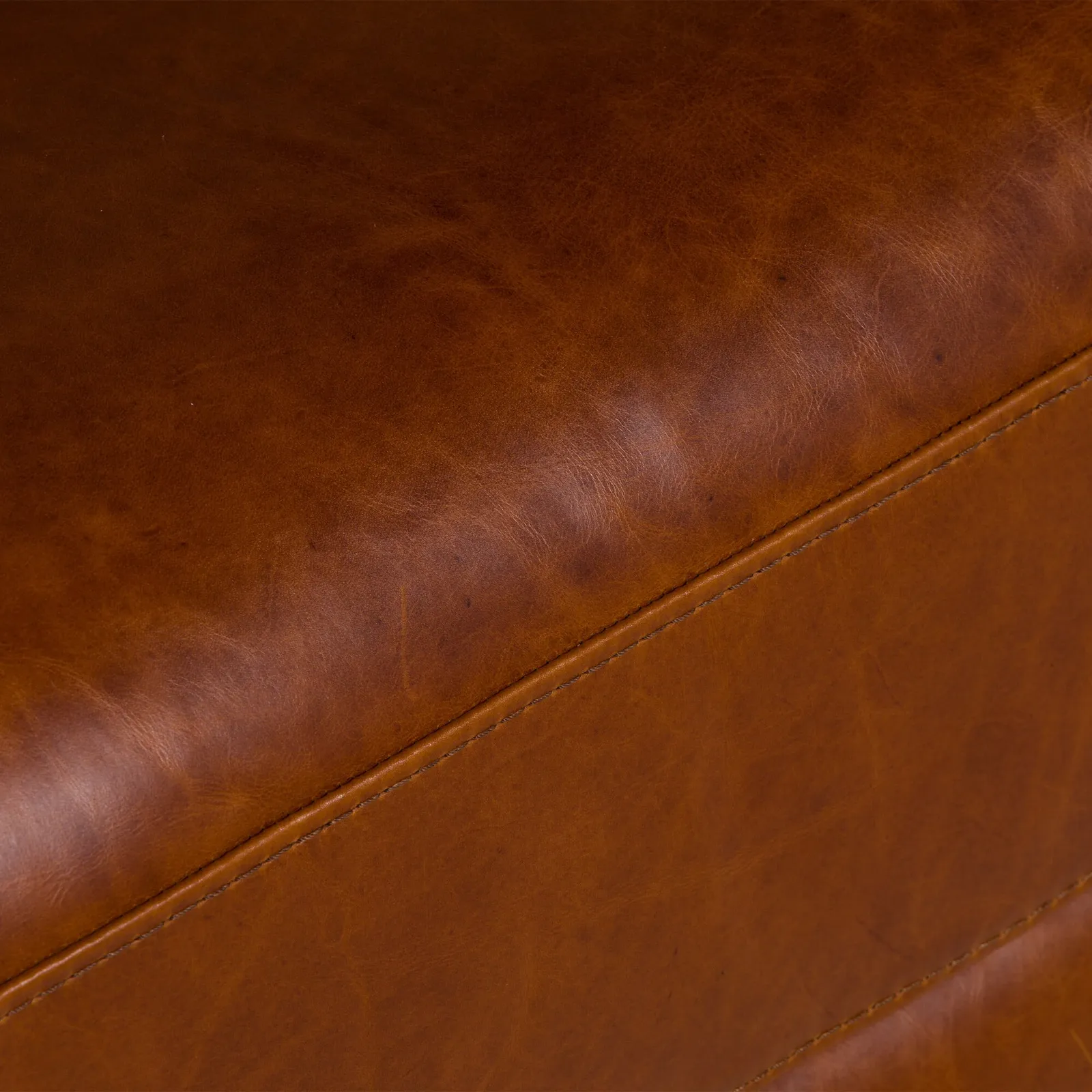 Rendola 3 Seater Sofa, Brown Leather | Barker & Stonehouse 6