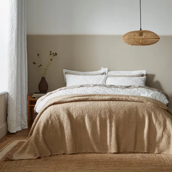 Faux Mohair Throw Blanket 235cm x 235cm 4
