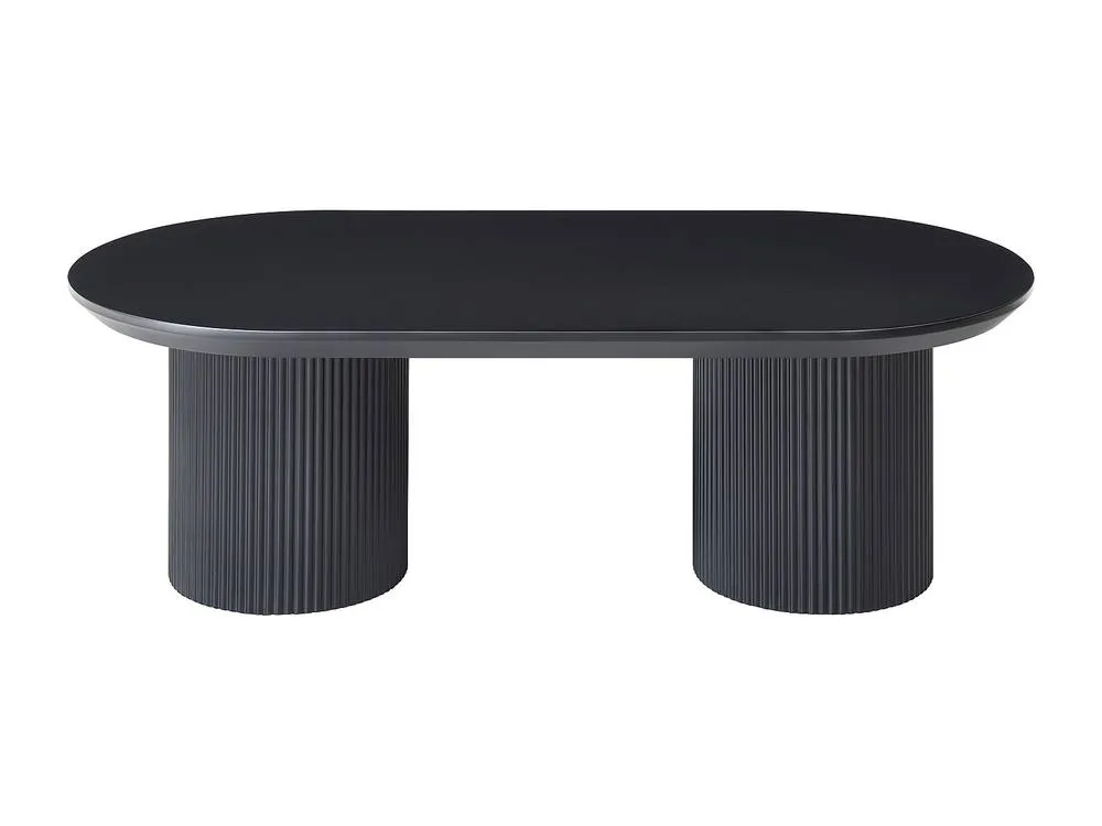 Vente-unique MDF Coffee Table - Black - LORIMILA 4