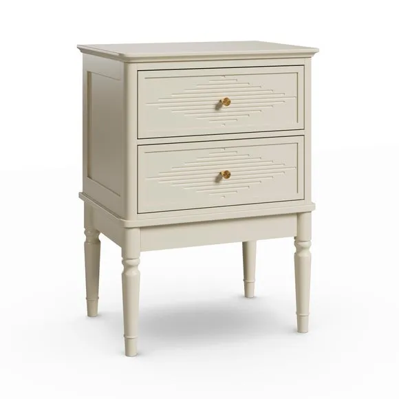 Ottilie 2 Drawer Bedside Table 6
