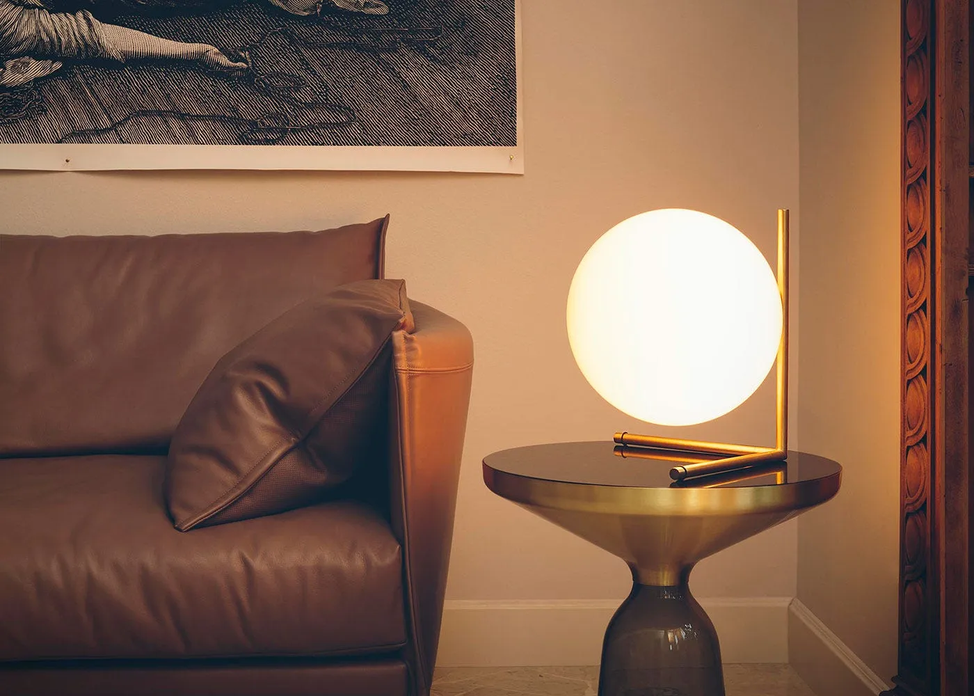 Flos IC T2 Table Light Brass 4