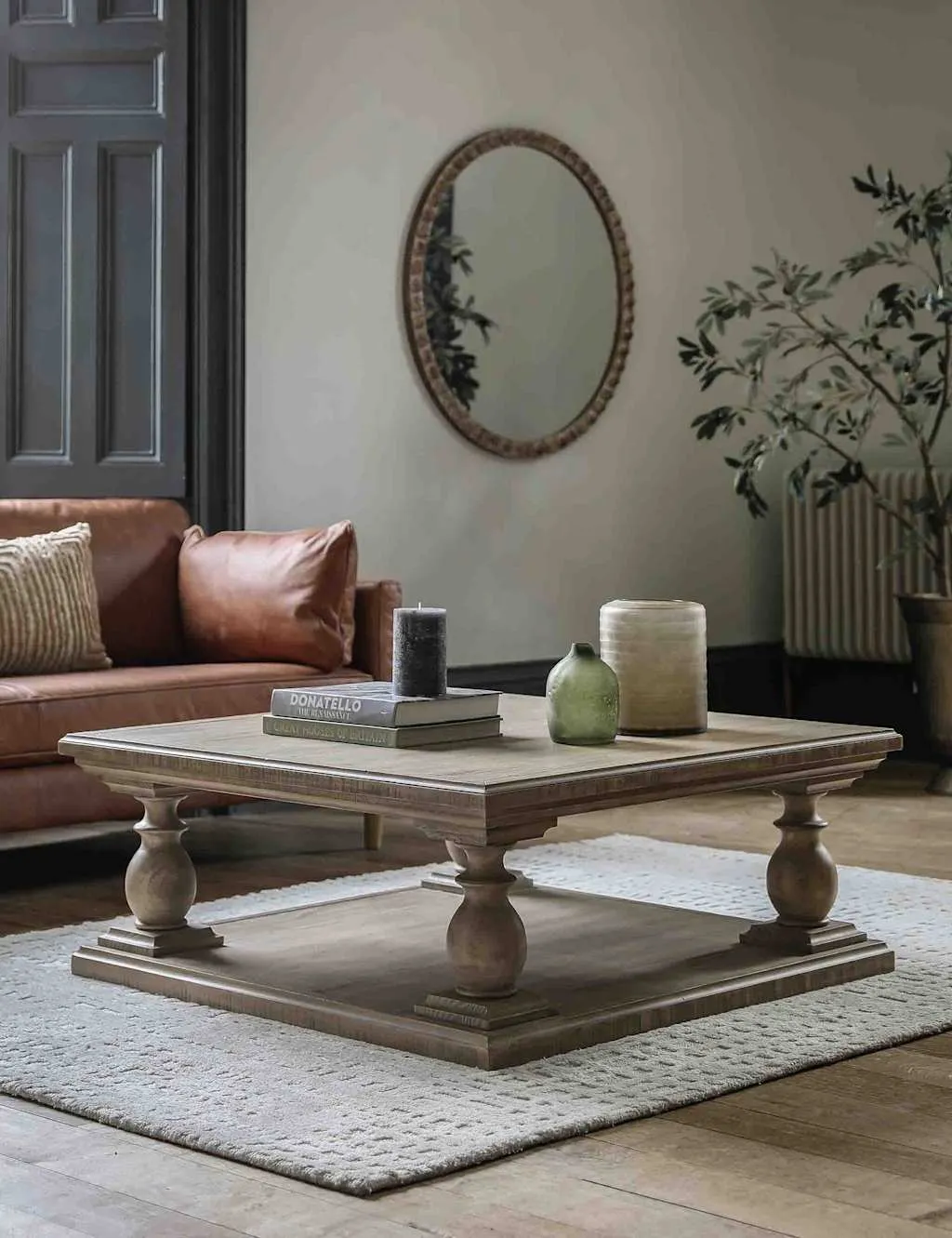 Gallery Direct Vancouver Rectangular Wood Coffee Table Natural