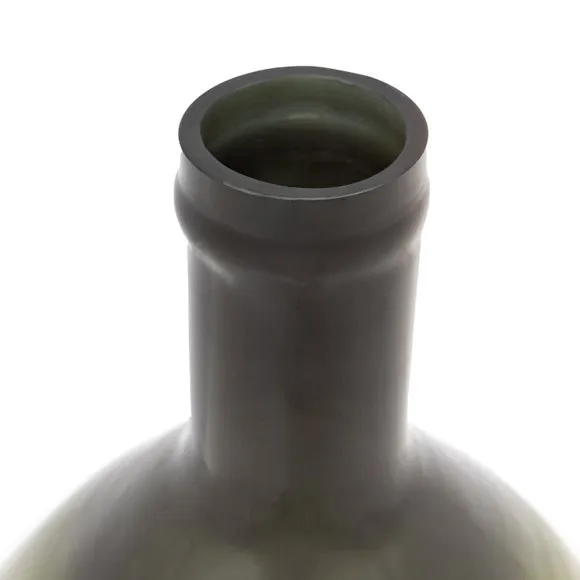 Crossland Grove Sevran Giant Glass Bottle Vase Olive 640Mm, Green 3