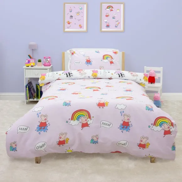 Peppa Pig & Friends Duvet Cover & Pillowcase Set 2