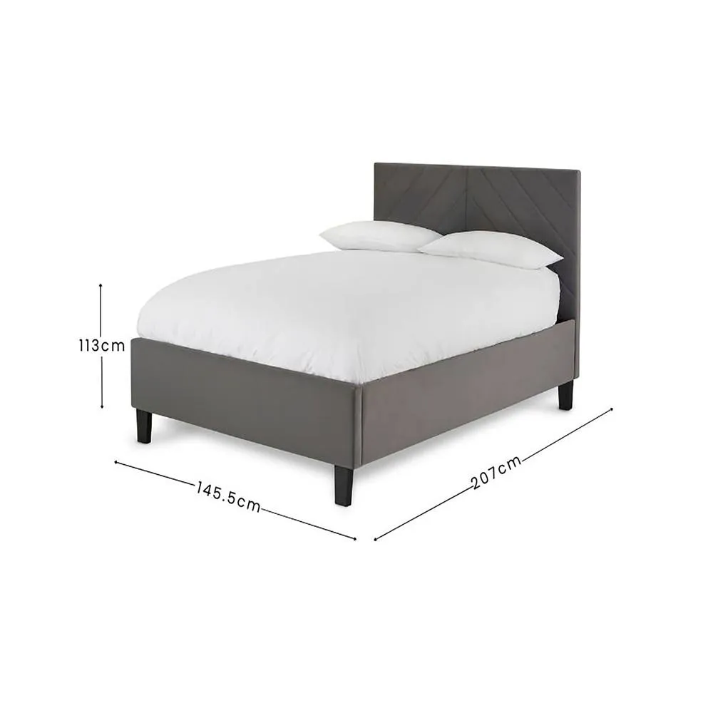 GFW Thea Ottoman Bed in Grey 6