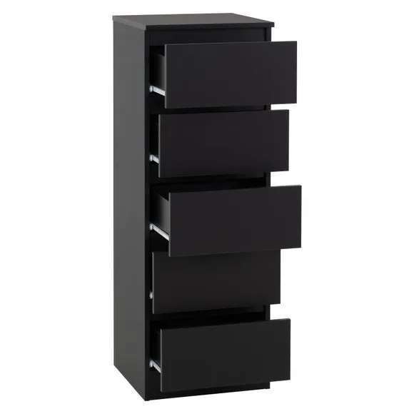 Walker 5 Drawer Narrow Chest 5
