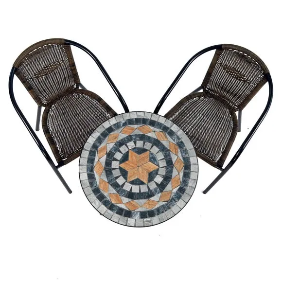 Summer Terrace Nova 2 Seat Bistro Set 3