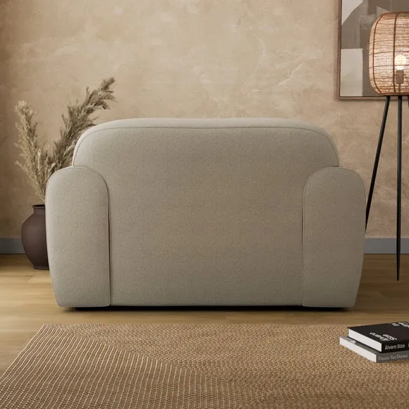 Marlo Boucle Snuggle Chair 2