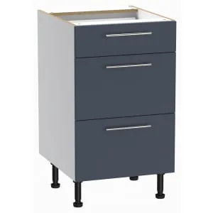 Wickes Orlando Marine Blue Drawer Unit - 500mm