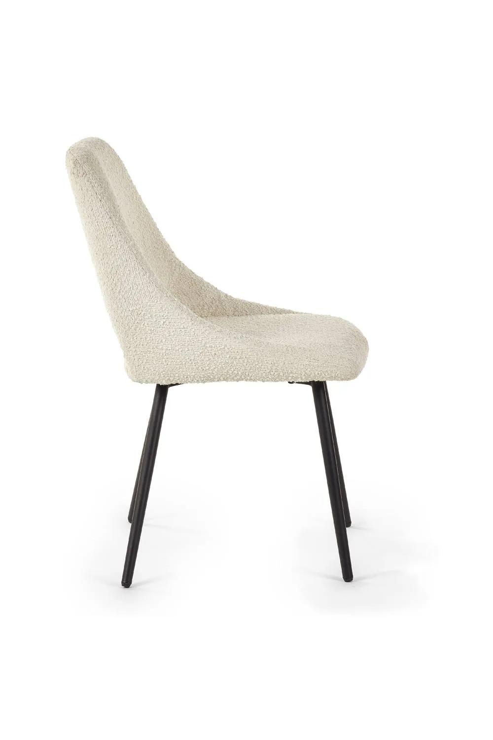 Julian Bowen Iris Upholstered Dining Chair (Set of 2) in Ivory 6