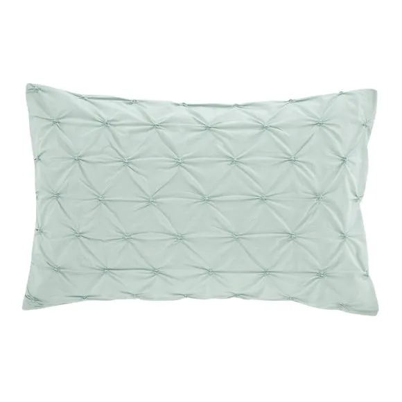 Aster Pintuck 100% Cotton Standard Pillowcase Pair 2
