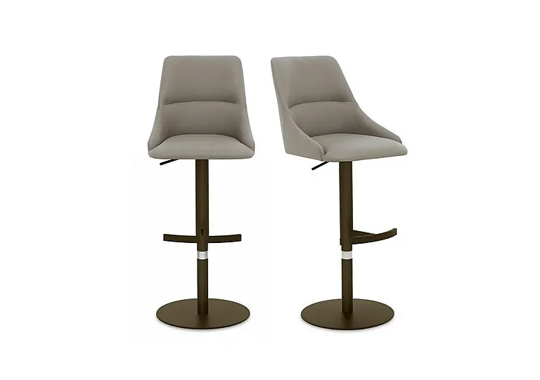 Camino Pair of Swivel Bar Stools