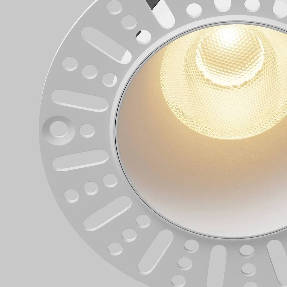 Netlighting Dip LED Recessed Wall Lamp White 2700K 2