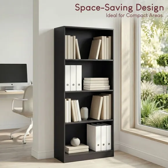 Cambridge 4 Tier Large Bookcase 4