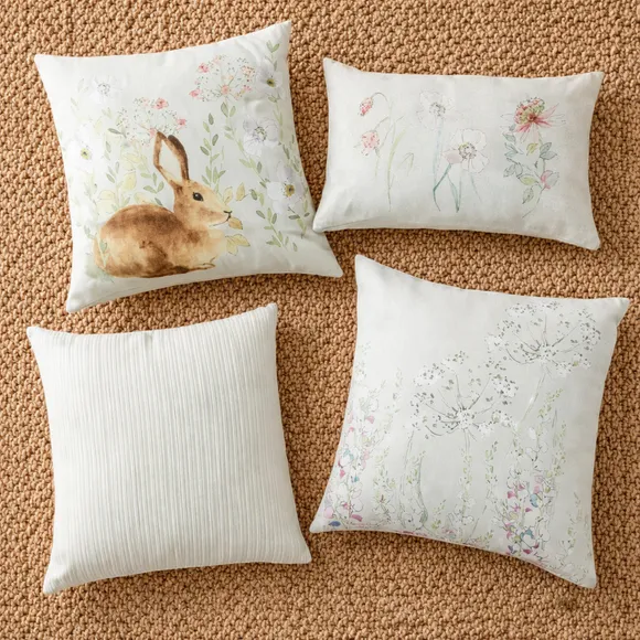 Meadow Floral Square Cushion 5