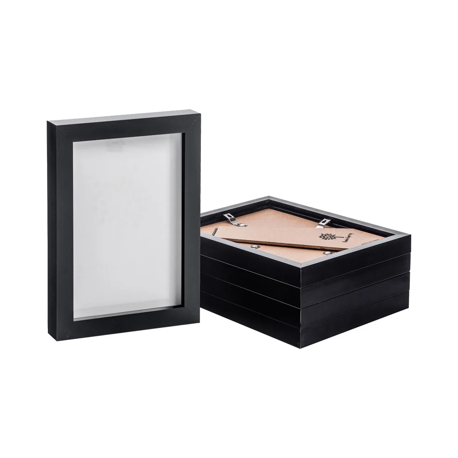 Nicola Spring Photo Frames - 5" x 7" - Pack of 5 in Black 1