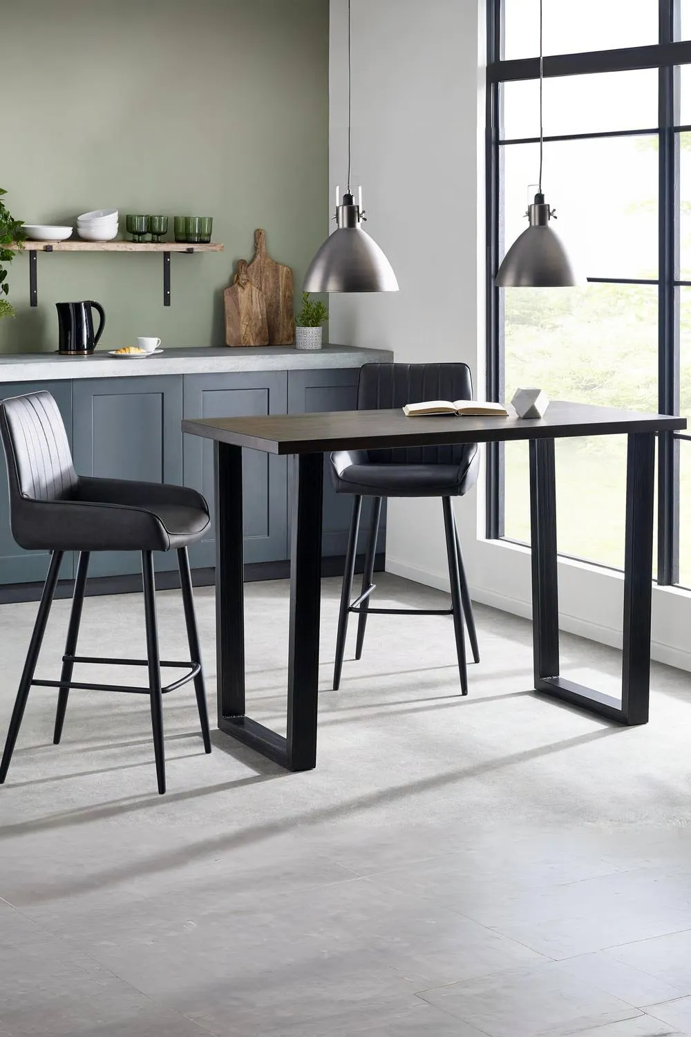 Julian Bowen Brooklyn Rectangular 2-4 Seater Bar Table in Natural 3