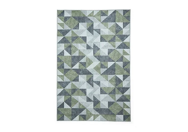 Veya Washable Rug - 61cm-x-120cm - Green