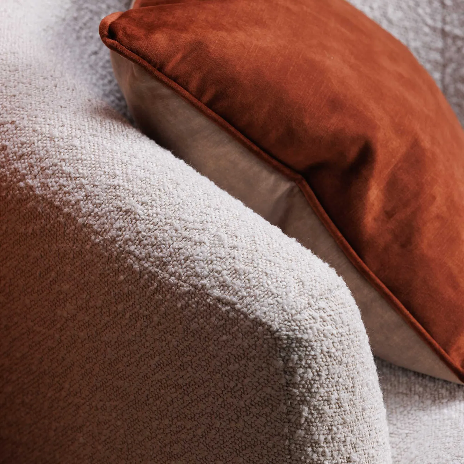Arman Swivel Armchair, Neutral Boucle | Barker & Stonehouse 5