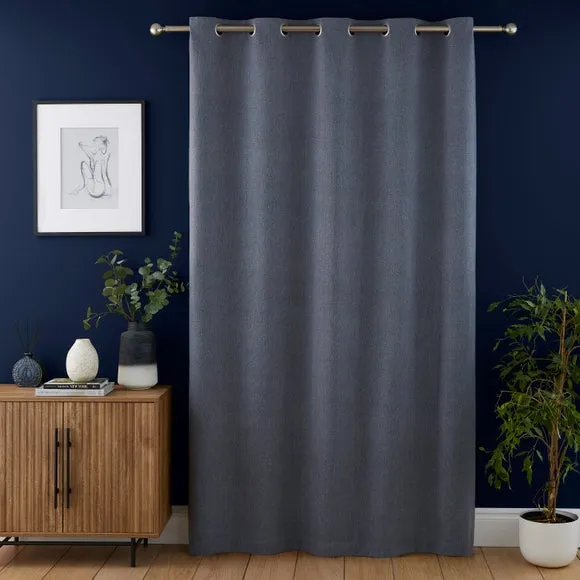 Blake Thermal Eyelet Door Curtain 2