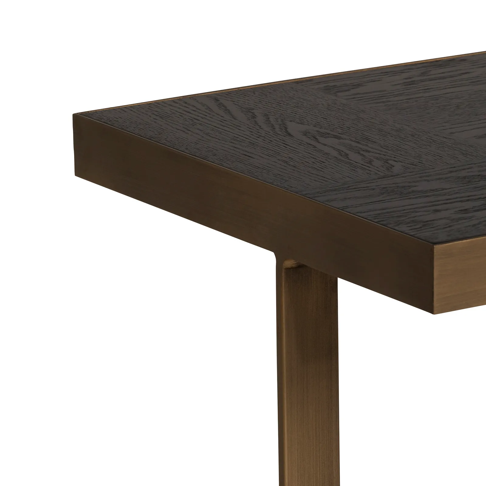 Lysa End Table, Brown Oak | Barker & Stonehouse 3