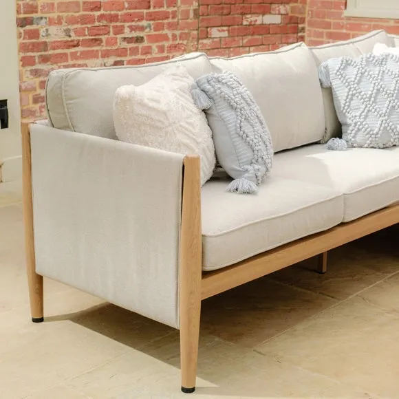 Maze Burford Small Corner Garden Dining Set with Rising Table 5