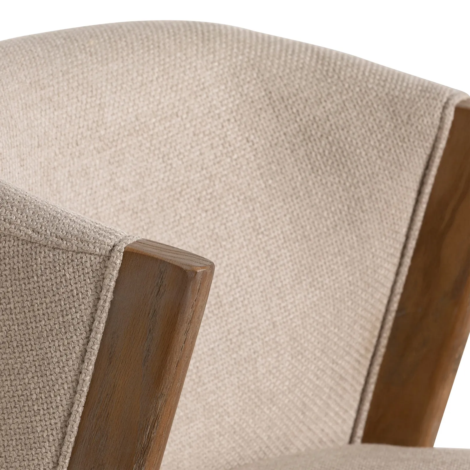 Hollis Dining Chair, Neutral Fabric | Barker & Stonehouse 4