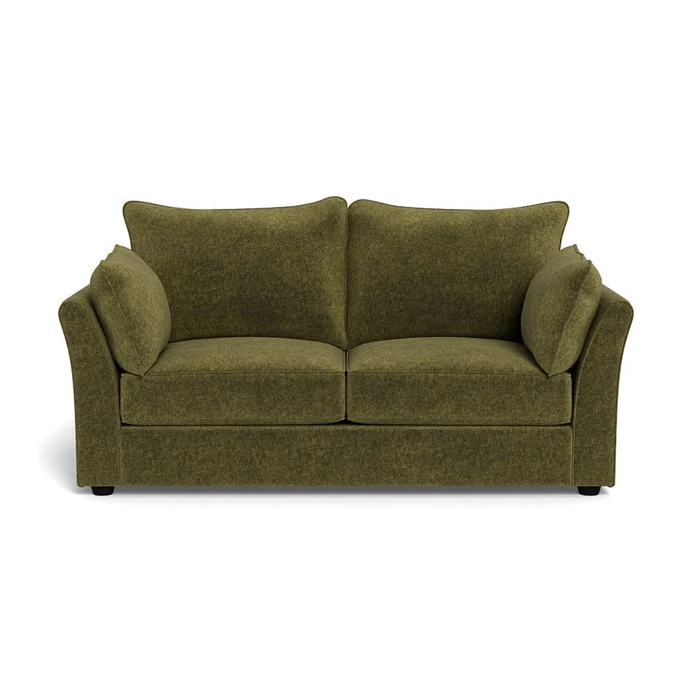 Heal's Tailor 3 Seater Sofa Velvet Boucle Wilder Black Feet 1