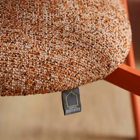 Elements Cooper Dining Chair, Tonal Boucle 4