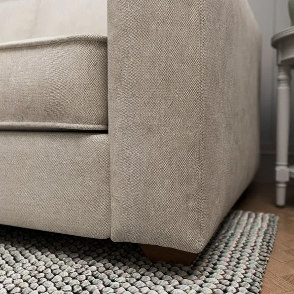 Claude Soft Tonal Chenille 3 Seater Sofa Bed 5