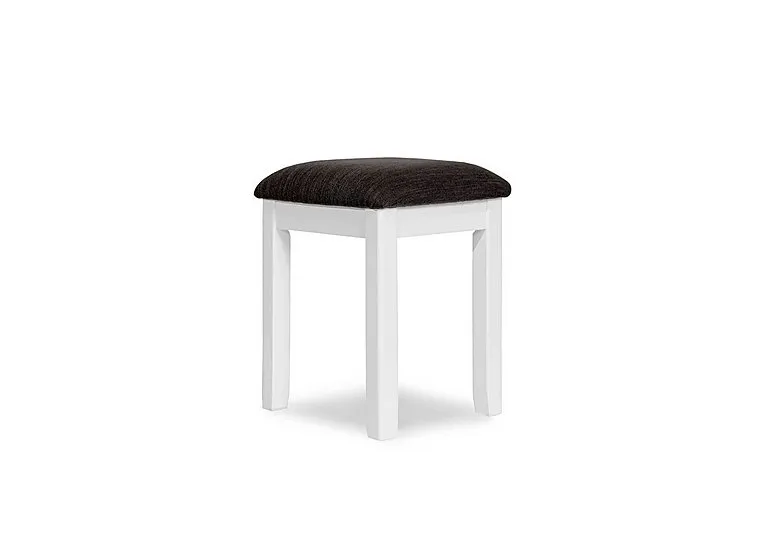 Grace Dressing Table Stool - White