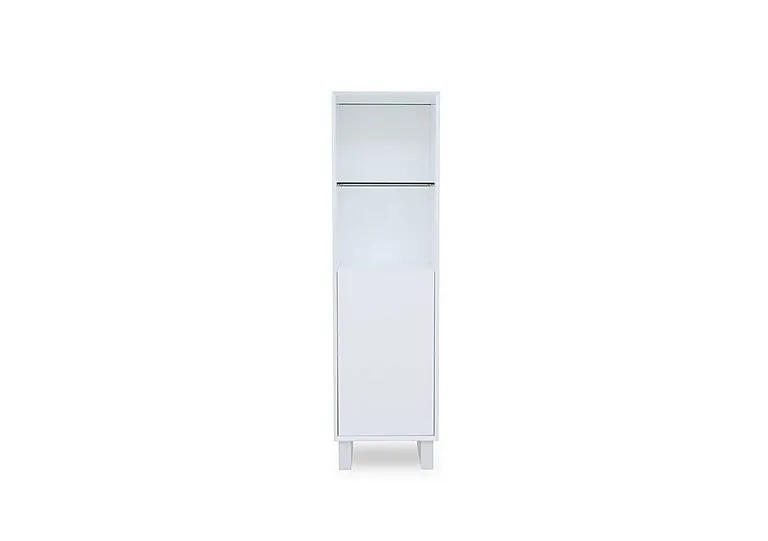 Glacier Right Hand Facing 1 Door Curio Cabinet