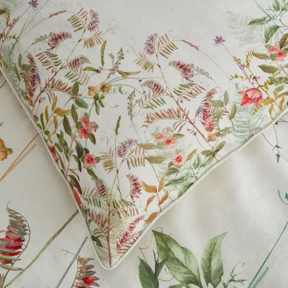 Dorma Rambling Rose Cream 100% Cotton Standard Pillowcase Pair 3