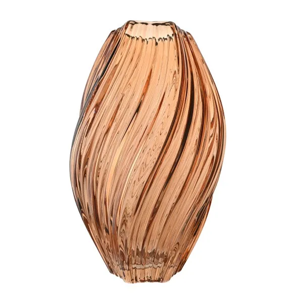 Hestia Twisted Glass Vase 3