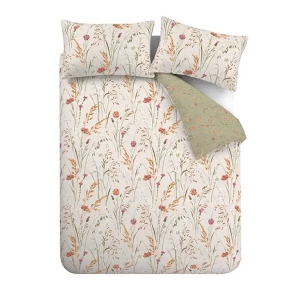 Catherine Lanfield Grasmere Floral 100% Brushed Cotton Duvet Cover & Pillowcase Set 5