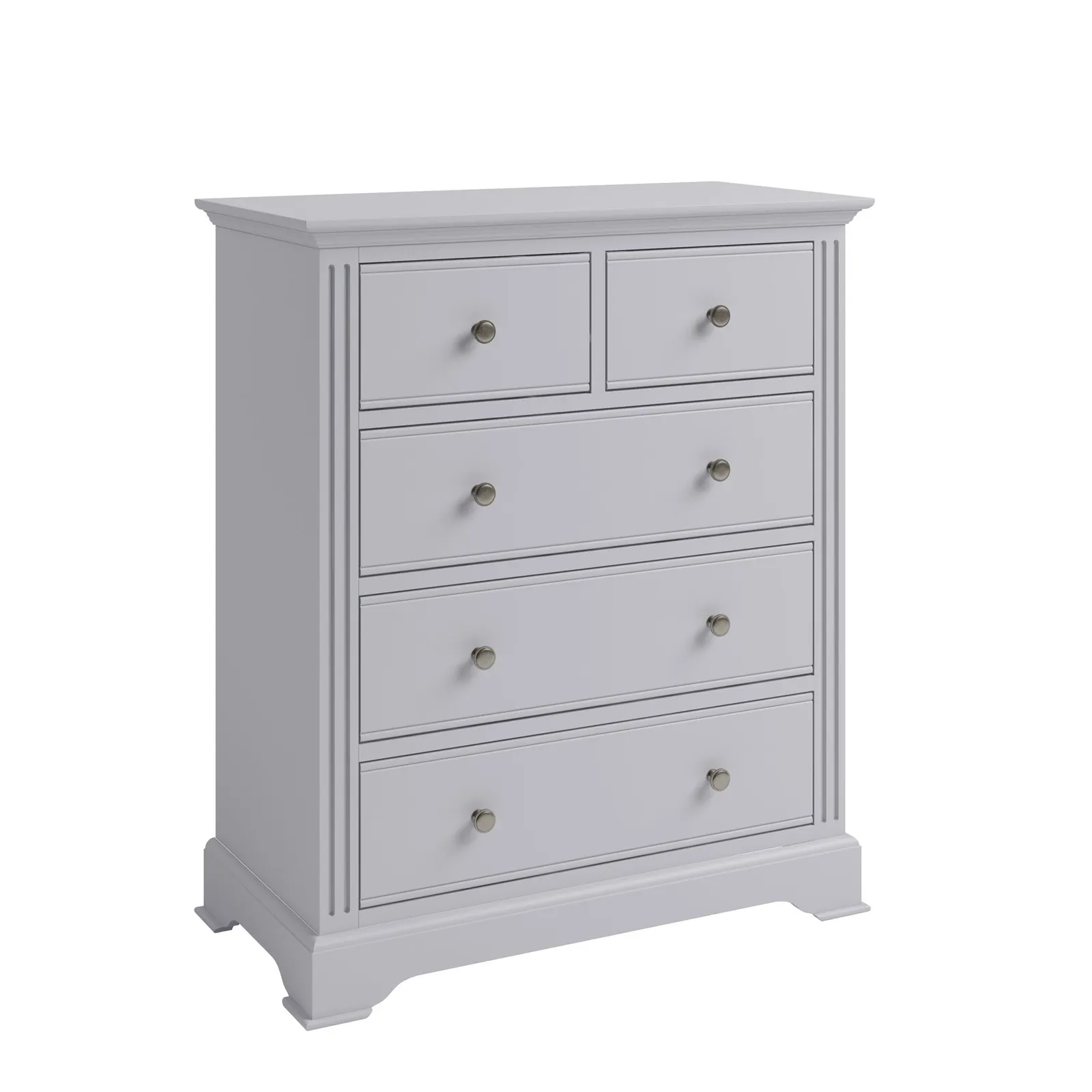 Pewter Grey 2 Over 3 Chest Grey
