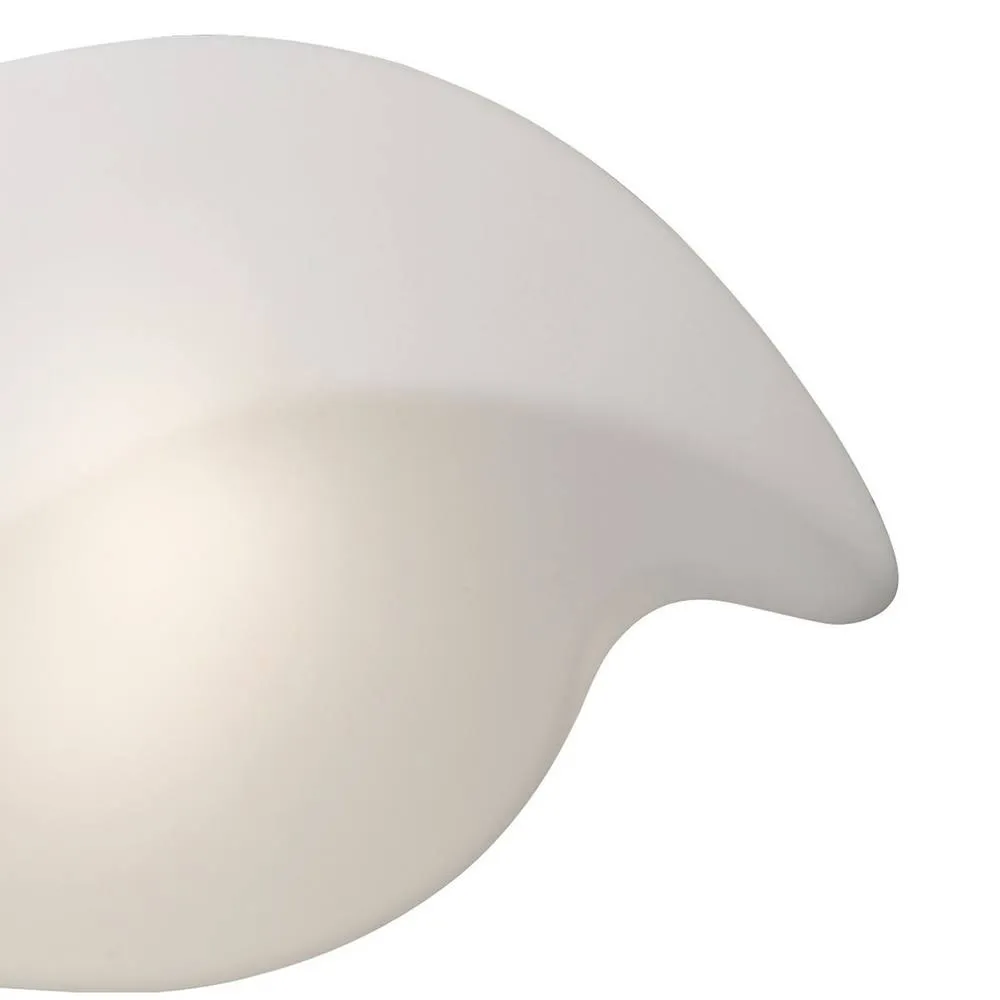 Netlighting Natura CeilingWall Outdoor Large 2 Light E27 IP44 Matt WhiteOpal White 6