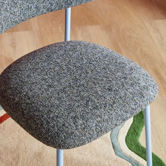 Elements Cooper Dining Chair, Tonal Boucle 4