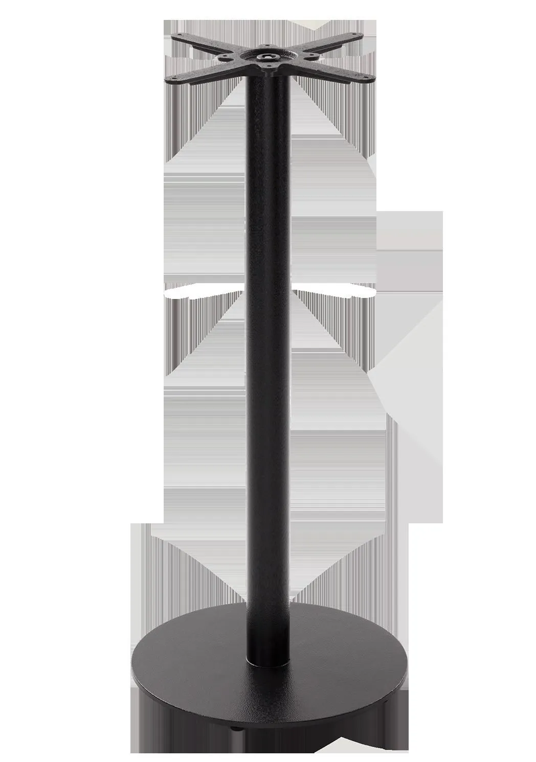 netfurniture Black cast iron round table base - Medium/Large 1050 mm