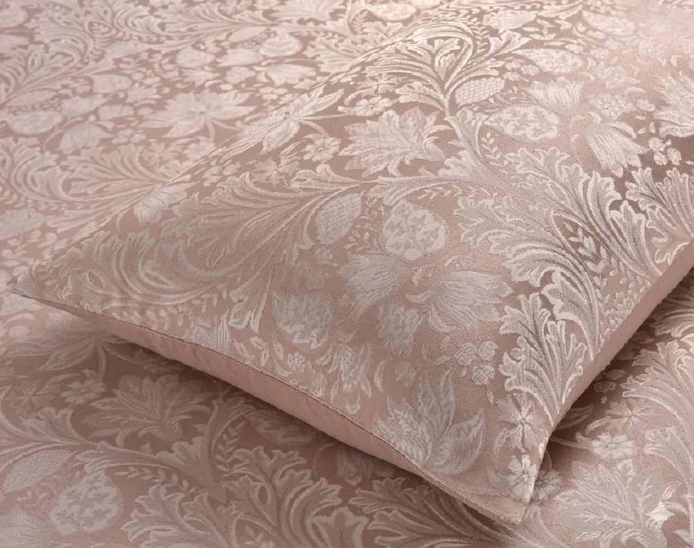 Rapport Home Damask Rose Luxury Duvet Cover Set with Pillowcase 4